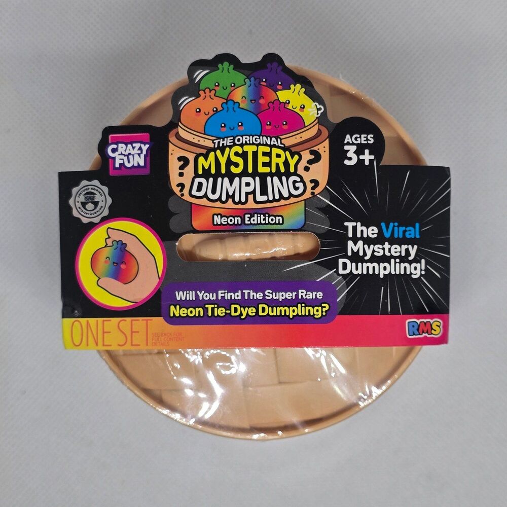 The Original Mystery Dumpling Neon Edition Viral Toy RMS Crazy Fun